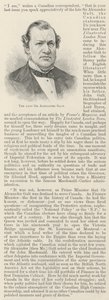 Der verstorbene Sir Alexander Galt von English School