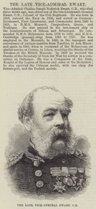 Der verstorbene Vizeadmiral Ewart, CB von English School