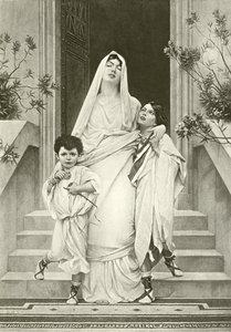 Die Mutter der Gracchen (Gravur)