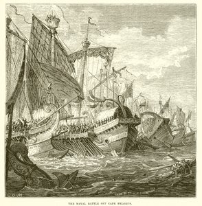 Die Seeschlacht vor Kap Pelorus