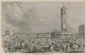 Der neue Viehmarkt, Copenhagen Fields, London von English School
