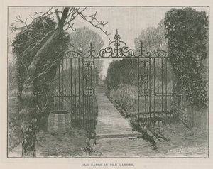 Der neue öffentliche Park in Highgate: alte Tore im Garten