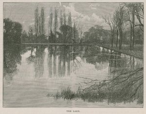 Der neue öffentliche Park in Highgate: der See von English School