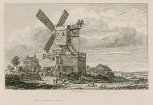Die alte Mühle auf Wimbledon Common von English School