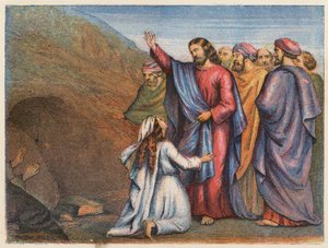 Die Auferweckung des Lazarus von English School