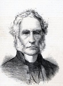 Der rechte ehrwürdige Alfred Ollivant (1798-1882) Illustration aus The Graphic, 13. Januar 1883 von English School