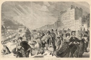 Die Saison in Brighton; Eine steife Brise auf der Parade