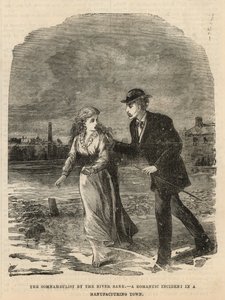 Der Schlafwandler am Flussufer von English School