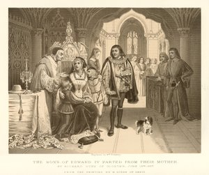 Die Söhne von Eduard IV. von ihrer Mutter getrennt von English School