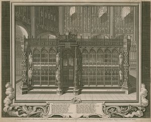 Das prächtige Denkmal in Erinnerung an König Heinrich VII und seine Königin von English School