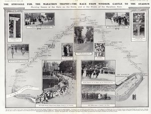 Der Kampf um die Marathon-Trophäe von English School