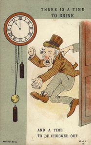 Es gibt eine Zeit zum Trinken und eine Zeit zum Rausgeworfenwerden
