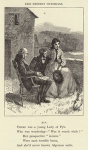 Es war eine junge Dame aus Pyle (Gravur)