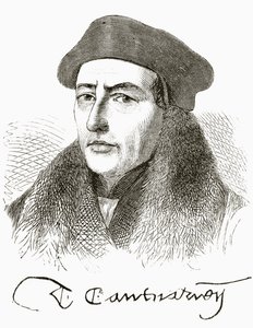 Thomas Cranmer, aus 