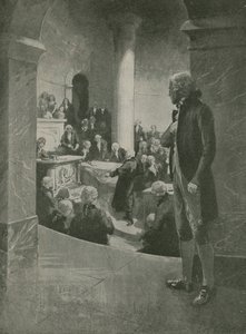 Thomas Jefferson hört die Verratsrede von English School