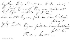 Thomas Moore von English School