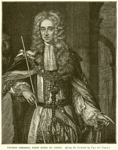 Thomas Osborne, Erster Herzog von Leeds von English School