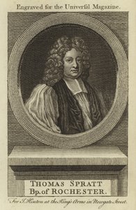 Thomas Spratt, Bischof von Rochester von English School