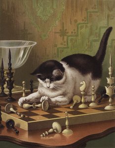 Tib spielt Schach von English School