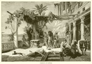 Tiberius auf Capri von English School