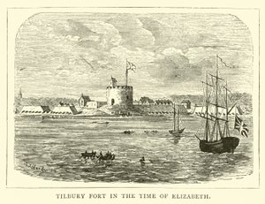 Tilbury Fort zur Zeit von Elisabeth von English School