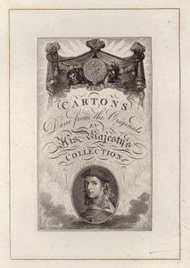 Titelseite für Cartons Done from the Originals in His Majesty’s Collection von English School