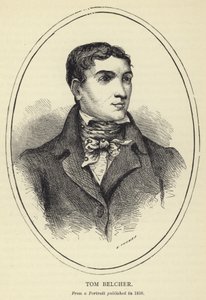Tom Belcher, nach einem Porträt veröffentlicht 1810 von English School