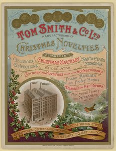 Tom Smith & Co Ltd, Weihnachtsneuheiten, Weihnachtsknaller, Broschürenumschlag von English School