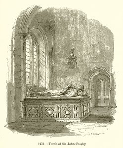 Grab von Sir John Crosby von English School