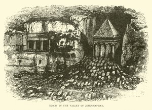 Gräber im Tal Josaphat von English School