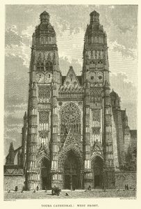Kathedrale von Tours, Westfassade