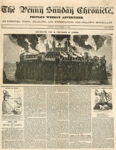 Tower von London Feuer, 1841