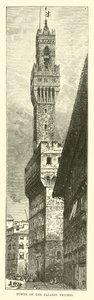 Turm des Palazzo Vecchio von English School