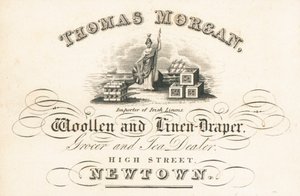 Handelskarte, Thomas Morgan von English School