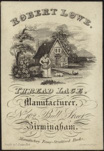Handelskarte für Robert Lowe von English School