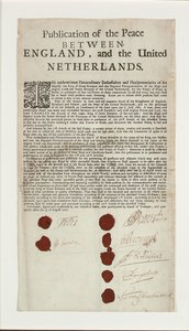 Vertrag von Breda, 1667 von English School