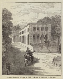 Trianon-sous-Bois, wo Marschall Bazaine als Gefangener festgehalten wird von English School