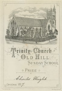 Sonntagsschulpreis der Trinity Church Old Hill von English School