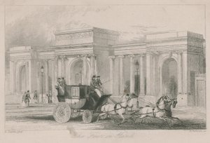 Triumphbogen, Eingang zum Hyde Park, London: Die Vierspänner von English School