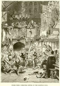 Tudor-Zeiten – Weihnachtsfeiern in der Baronshalle von English School