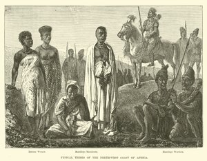Typische Stämme der Nordwestküste Afrikas von English School