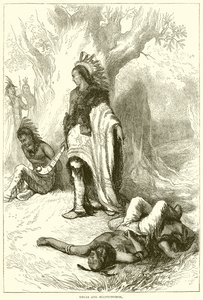 Uncas und Miantonomoh von English School