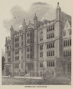 University Hall, Gordon-Square (Stich) von English School