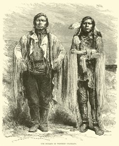 Ute-Indianer aus West-Colorado von English School