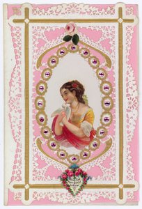 Valentinskarte von English School