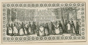 Vauxhall-Gärten, London von English School