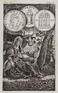 Vesta (Gravur) von English School