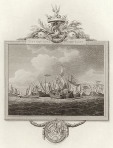 Sieg über die spanische Flotte am 29. August 1350