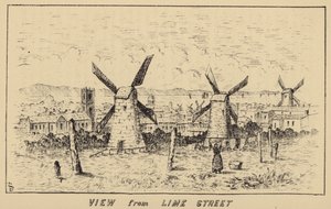 Blick von der Lime Street (Stich) von English School