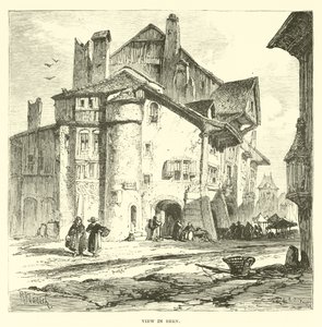 Ansicht von Bern von English School